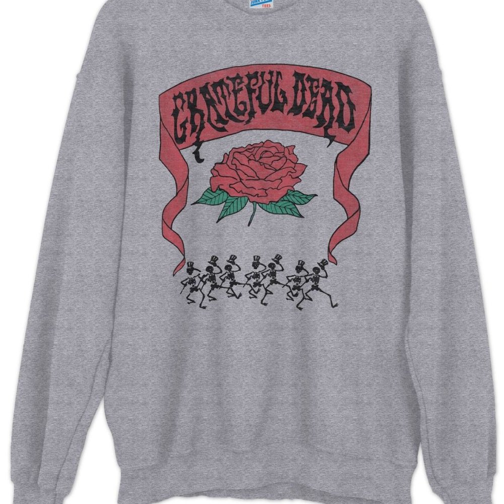 NWT Junk Food - Grateful Dead Crewneck Sweatshirt  XS